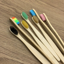 Load image into Gallery viewer, Biodegradable Bamboo Toothbrush (10 Pack)